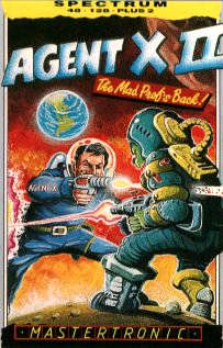 Agent X box art for ZX Spectrum